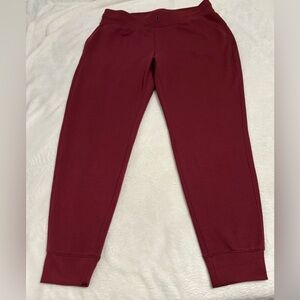 Burgundy Jogger Pants